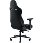 Razer Enki Gaming Chair - Green-Dual-Textured, Ec0-Friendly Synthetic Leather - Core areas of the chair are covered in a plush textured fabric for more refined comfort, while the outer edges are lined with smooth leather to better withstand daily wear and tear