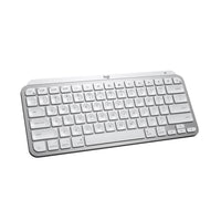 Logitech MX Keys Mini for Mac Minimalist Wireless Illuminated Keyboard - USB-C - Pale Grey-Minimalist Wireless Illuminated Keyboard
