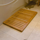 BIOS Living Bamboo Shower Crate Mat -Prevents you from slipping on the tile 
