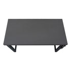 Monarch Specialties 7680 48" Computer Desk - Modern Grey/Adj.Height/ Black-10