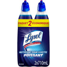 Lysol Twin Pack Toilet Bowl Cleaner - Power - 710 mL - 2 Pack-Removes tough stains and toilet bowl rings