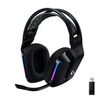 Logitech G733 LIGHTSPEED Wireless Gaming Headset with Suspension Headband - Black-Total freedom with up to 20 m wireless range and LIGHTSPEED wireless audio transmission. Keep playing for up to 29 hours of battery life