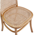 Manhattan Comfort Paragon 17.52" Industry Chic Dining Chair - Nature and Oatmeal - Set of 4-Delivered to you Fully Assembled! No Assembly Required
