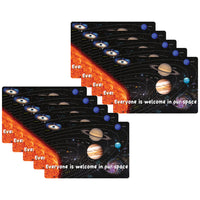 Ashley Productions Smart Poly Computer Mouse Pad - Everyone is Welcome in our Space - 10 Pack-Start your day on the right note with these stylish and functional accessories that feature inspiring quotes and positive sayings.