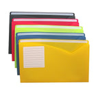 C-Line® Write-On Poly File Jackets Assorted Colours, 20 Pack (CLI63160)-Works with pencil, ball point pen or permanent marker.