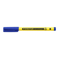 Staedtler Noris Writing Pen - 0.6mm - Blue-DRY SAFE - can be left uncapped for days without drying up