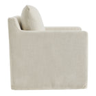 Modway Serene Fabric Slipcovered Swivel Armchair - Salt-Dense Foam Padding