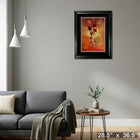 Red Leaves - Framed Print - 28" x 36"-Ready to hang - arrives fully assembled