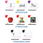 Carson Dellosa Education Sentence Building Board Game - Grade K-2 -Includes grammatically color-coded cards (55 word, 4 punctuation, and 27 photo cards), game ideas