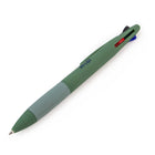 General Supply Goods + Co 4 Colour Retractable Pen - Matte Green Barrel-1.0 mm Medium Ballpoint