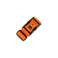 TUCCI Italy Travel Luggage-Suitcase Adjustable Strap with Combination Lock - Burnt Orange-Extra Layer of Protection - keeps luggage securely closed during transit which adds peace of mind for belongings