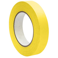 DSS Distributing Premium Grade Masking Tape - 1" x 55 yds - Yellow - 6 Rolls-Perfect for school, home and office