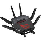 ASUS ROG Rapture GT-BE98 Pro Edition 20 Quad-band WiFi 7 AiMesh Extendable Gaming Router-Network security with commercial-grade AiProtection, plus a one-tap security scan and Safe Browsing