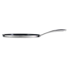 Tramontina Utsava Tri-Ply Clad Stainless Steel Ceramic Nonstick Dosa Tawa-Efficient Heat Retention: Includes a stainless steel lid to help retain heat, perfect for quick steaming and keeping dishes warm