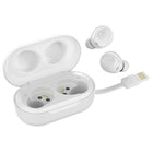 JLab JBuds Air-True Wireless Earbuds and Charging Case - White-3 Sound Options: JLab Signature, Balanced and Bass Boost modes -without an app.