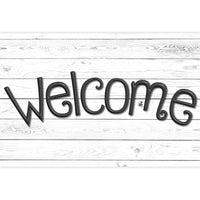 Ashley Productions Smart Poly The Original Fun Mat Welcome Mat - 15.5" x 23.5" - White Shiplap Wood Plank-Measurements and Design: The White Shiplap Wood Plank Welcome Mat measures 15.5" x 23.5".