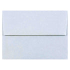 JAM Paper A2 Parchment Invitation Envelopes - 4.375" x 5.75" - Blue Recycled - 50 Pack -Colour: Blue, Envelopes feature a marbled parchment finish for an elegant touch