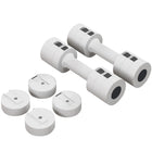 Soozier 11 lb Adjustable Dumbbell Set of Two-Set of two dumbbells 
