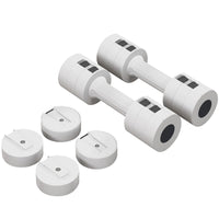 Soozier 11 lb Adjustable Dumbbell Set of Two-Set of two dumbbells 