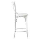 Modway Gear Counter Stool - White-8