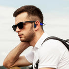 OPN Sound Mezzo+ Open Ear Headphones - Black with Blue Accents-Open-ear design delivers a pain-free listening experience