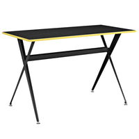 Modway Expound 47" Office Desk - Black-Contemporary drafting table / desk