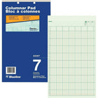 Blueline Columnar Pad, A5307, 7 Columns-A5307, 7 Columns