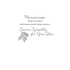 Mill Brook Studio Sympathy Greeting Cards/Envelopes - 5-3/8" x 7-3/4" - Bouquet - 18 Pack-Printed on premium uncoated paper
