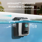 Aiper Scuba N3 Cordless Robotic Pool Cleaner with AI Camera, Smart Navigation, Wireless Charging & Surface Parking-JetAssist  lateral waterline cleaning reaches edges efficiently with minimal energy