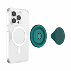 PopSockets PopGrip for MagSafe with Magnetic Adapter Ring - Fresh Pine Soft Touch-Functions as a convenient stand so you can watch videos on the fly
