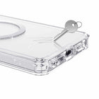 Avana Starlight Cell Phone Case with Magnets for Galaxy S26 Ultra - Silver-Raised lip and edges protect your screen