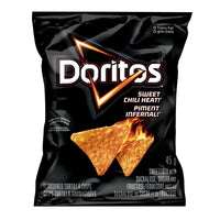 Doritos Sweet Chili Heat Flavoured Tortilla Chips - 45g - 48 Pack-0 trans fat