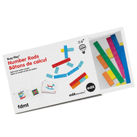 FDMT Busy Play Number Rods-With colourful sticks, it makes learning math concrete through hands-on manipulation and visualization of quantities