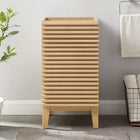 Modway Render 18" Bathroom Vanity Cabinet - Oak-Soft-Close Door