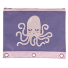 Pep Rally 3 Ring Binder Pouch - Olivia Octopus-Binder pouch fits inside standard 3-ring binders