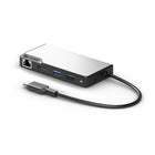 ALOGIC Fusion MAX 6-in-1 USB-C Hub - Space Grey-It enables you to mirror or extend the display of your laptop/tablet/phone to a TV, monitor or projector with up to 4K resolution via the HDMI port or up to 1080p Full HD via the VGA port. The 2 x USB-A and 1 x USB-Cconnectors provide a transfer speed of up to 5Gbps allowing you to quickly transfer your data within seconds. Additionally, it enables you to fast-charge your mobile device up to 2A current.