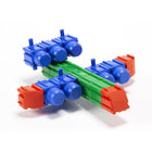 Snapo Jr. Building Blocks Beginner Builder's Kit - 60 Pieces-We are 100% recyclable, produced in a near zero waste facility, and contain on average of at least 20% recycled material