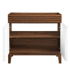 Modway Render 36" Bathroom Vanity Cabinet - White/Walnut-8