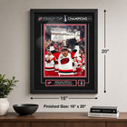 Frameworth Nikolaj Ehlers 16" H x 20" W Replica Signature Frame Carolina Hurricanes 2026 Stanley Cup Champions - Officially Licensed NHL/NHLPA-7