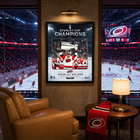 Frameworth Carolina Hurricanes 2026 Stanley Cup Champions: Nikolaj Ehlers Ice Design PhotoGlass Framed Photo - 18" W x 22" H-6