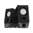 Edifier R19BT Bluetooth PC Speaker System with Built-in Sound Card - Black-The computer speakers with 2.75" full-range drivers and 4W power deliver stunning Hi-Fi sound quality for music fans