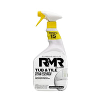 RMR Solutions Tub & Tile Cleaner - 32oz-The foaming action of RMR Tub & Tile Cleaner will not only give you more control over where you spray, but it is also an added surfactant to really cling to those tricky bathroom surfaces.