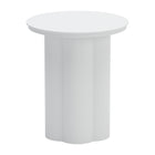 Zuo Kogur Side Table - White-3 year limited warranty