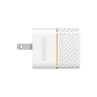 Otterbox PD 20W Wall Charger USB-C - White-Wall Charger features foldable prongs for a compact design 
