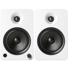 Kanto YU6 Powered Bookshelf Speakers with Bluetooth and Phono Preamp - Matte White-Easily connect to any vintage or modern day turntable with a built-in phono preamp