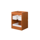 Modway Scenic 18" Wall-Mount Bathroom Vanity Cabinet - Cherry/Walnut-9