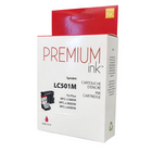 Premium Ink Brother LC501 4-Pack Alternative Ink Cartridge - Standard Yield - Black/ Combo Colour-Convenient 4-pack includes black, cyan, magenta and yellow ink cartridges, providing a complete colour replacement set in one package