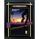 Los Angeles 2026 FIFA World Cup - Photoglass Framed - 20" x 26"-Officially licensed FIFA World Cup 2026 host city poster