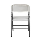 TygerClaw Sturdy Plastic Foldable Chair with Non Slip Feet-Protective EVA foot caps keep your indoor floors safe from scratches
