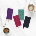 Letts of London 2027 Woodland Week-to-View Slim Size Planner - 5-7/8" x 3-1/8" - Assorted - Multilingual-Multilanguage
